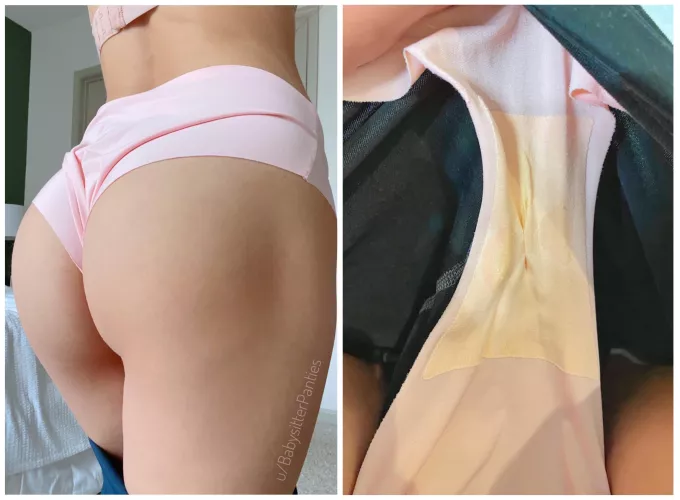 Sticky after a workout… 🔥💦