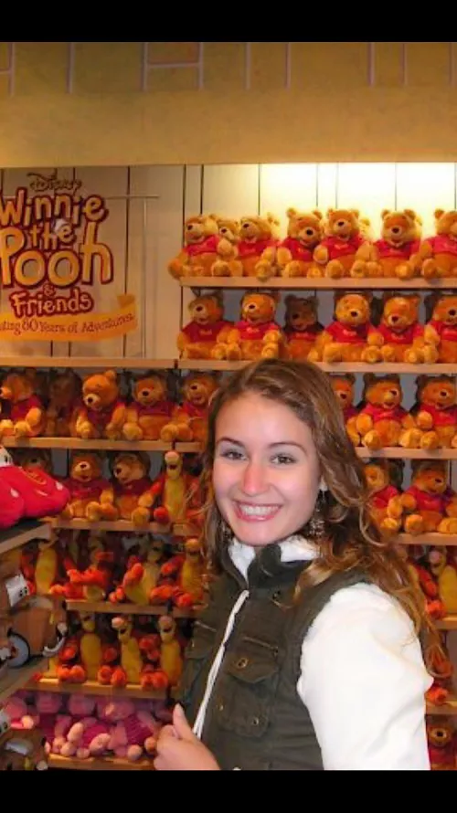 Surrounded by beautiful bears.