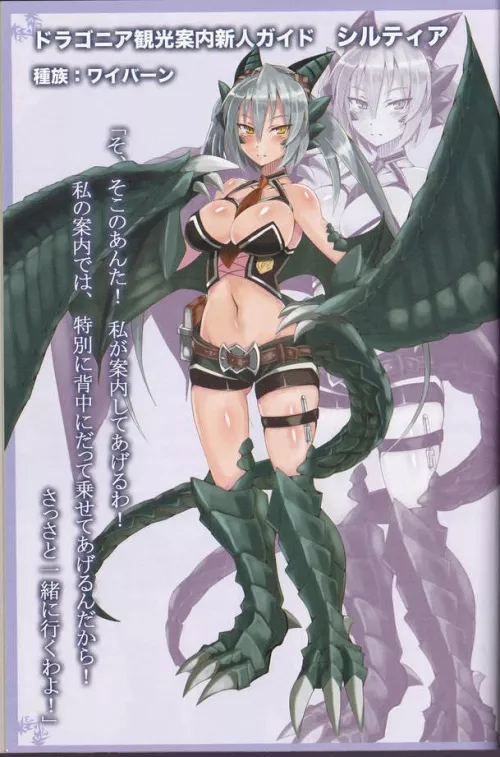 The other Wyvern Girl from the side guide!