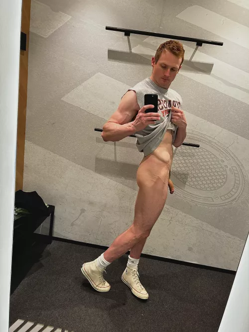 Took some changing room selfies