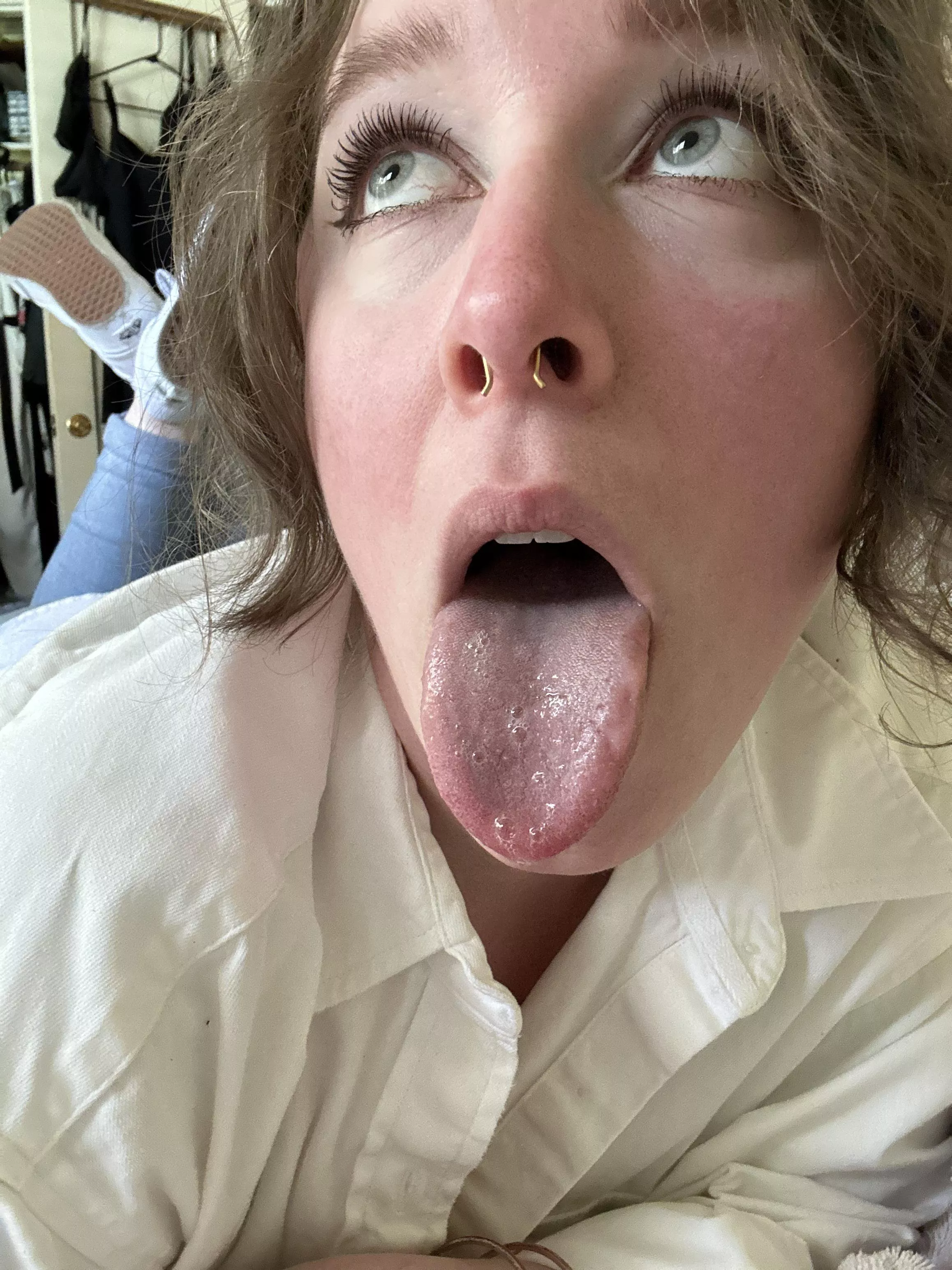 Waiting for you to give me a special treat