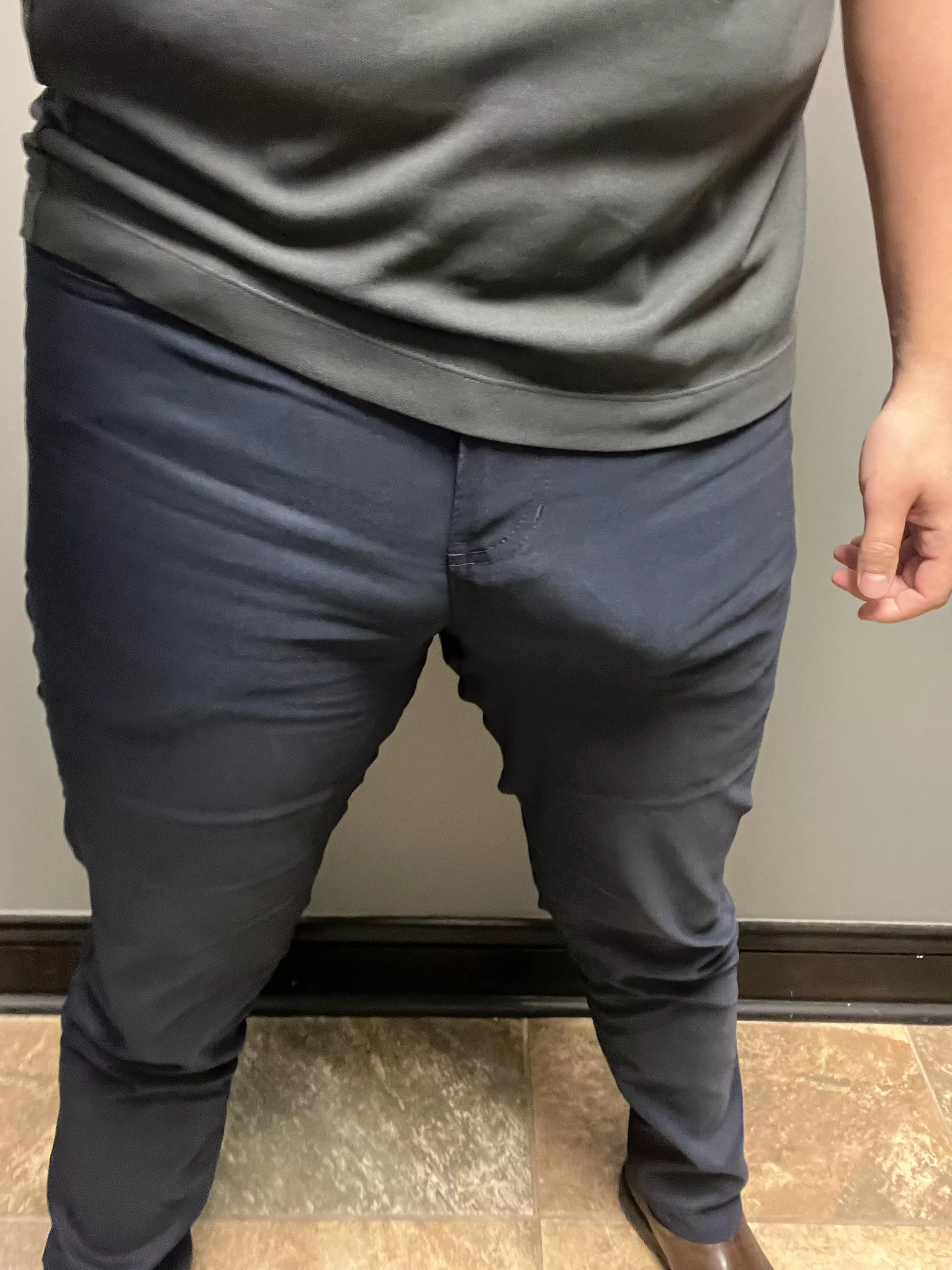 Work day bulge. Do you think people in the office have noticed?