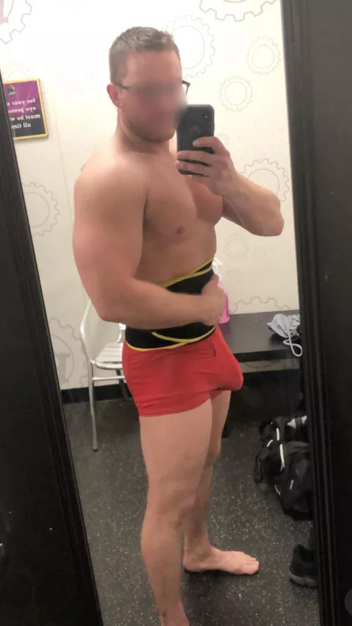 A little post workout fluff(m)