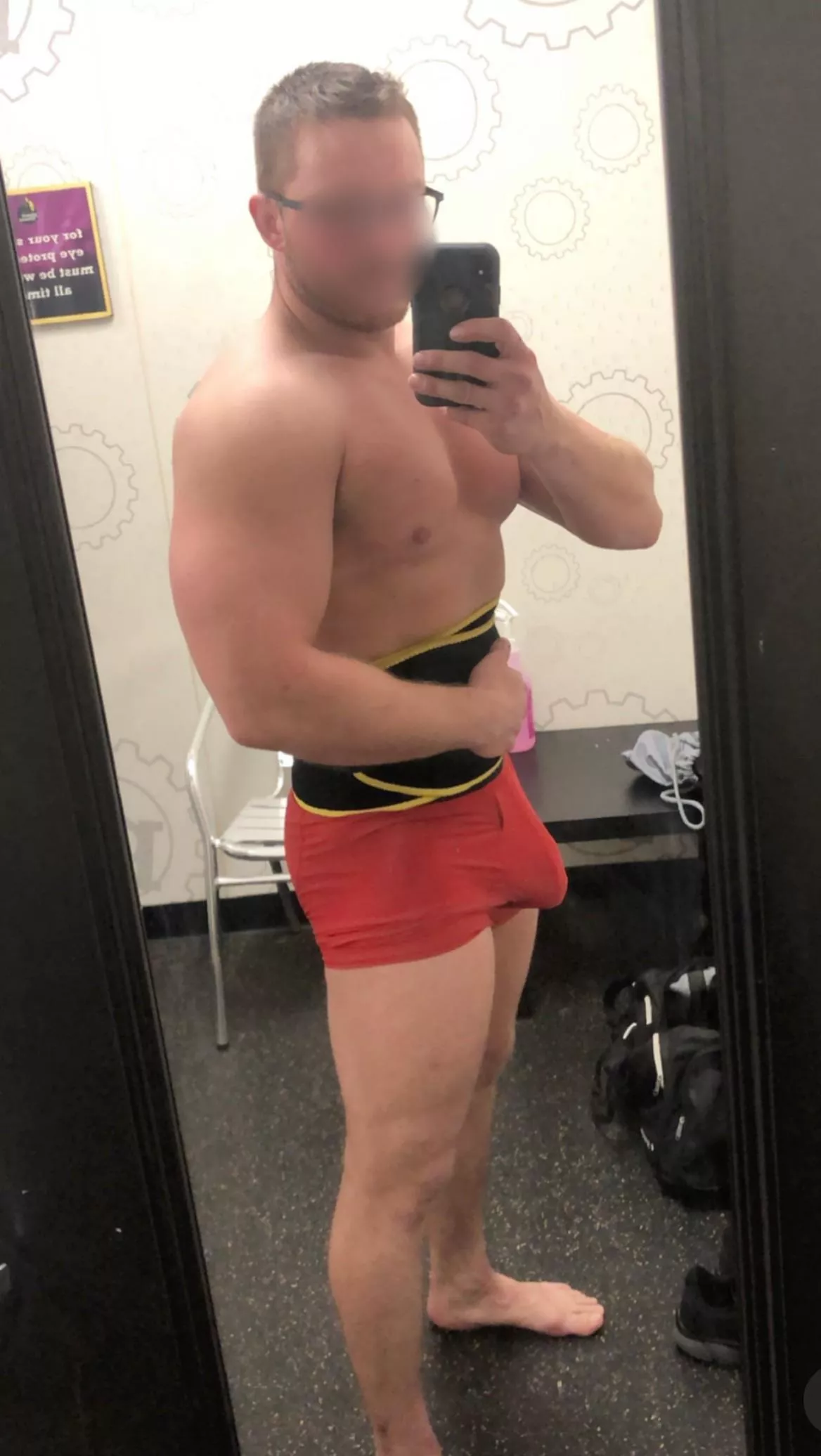 A little post workout fluff(m)