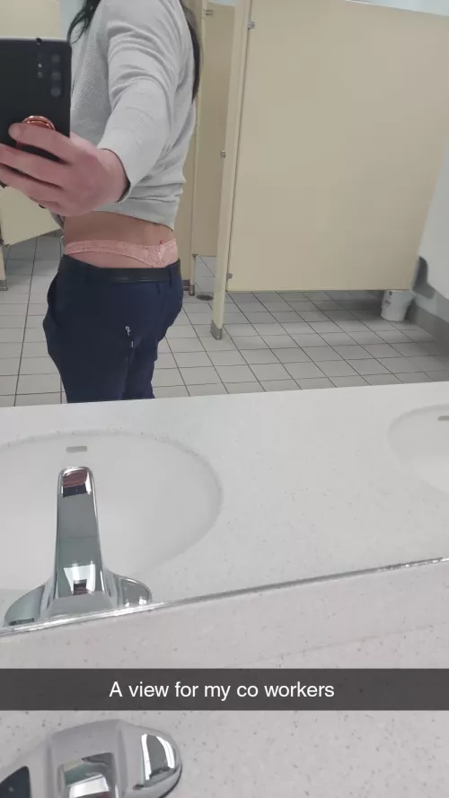 A view for my co workers (I'm the only male)