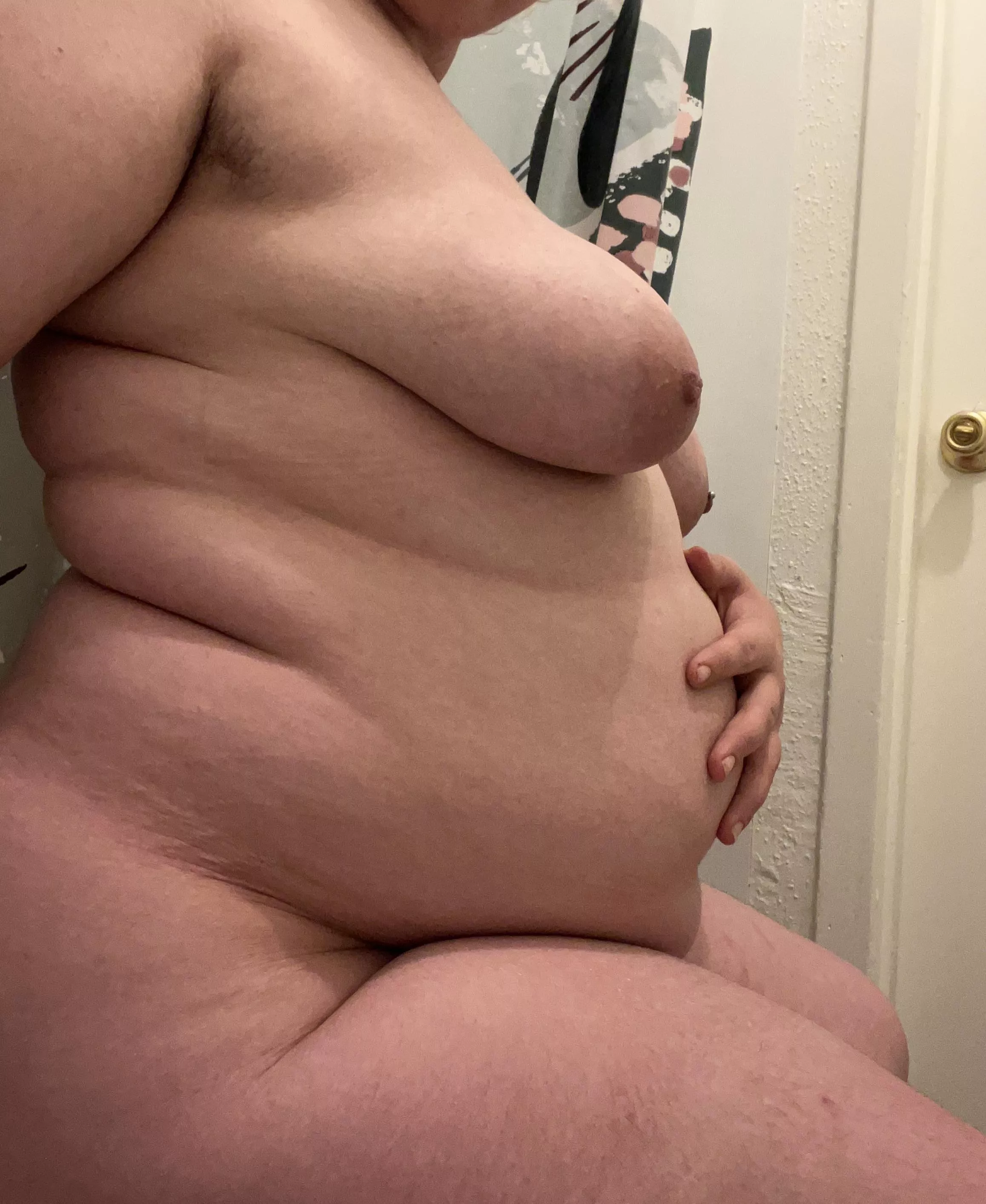 After a full day of stuffing! 😋