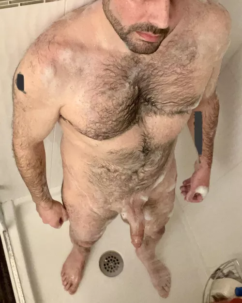 Beard and chest hair