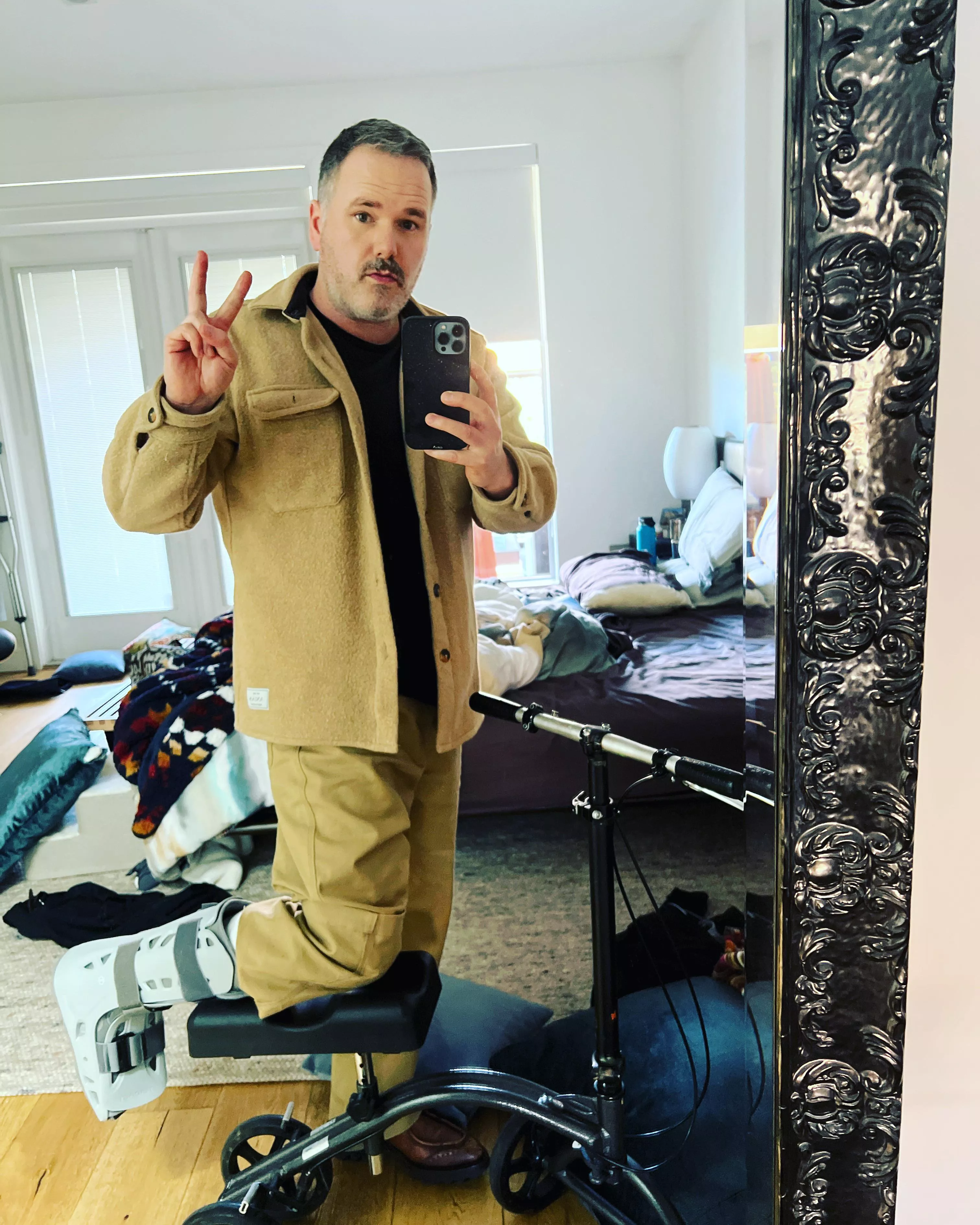 Con- broke my ankle Pro- hot new ride