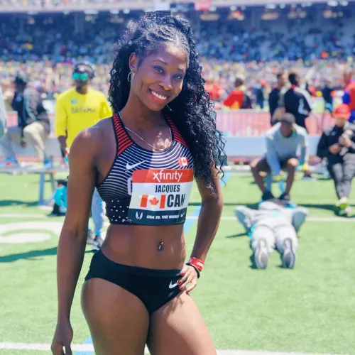 Farah Jacques - Canadian Sprinter 🇨🇦