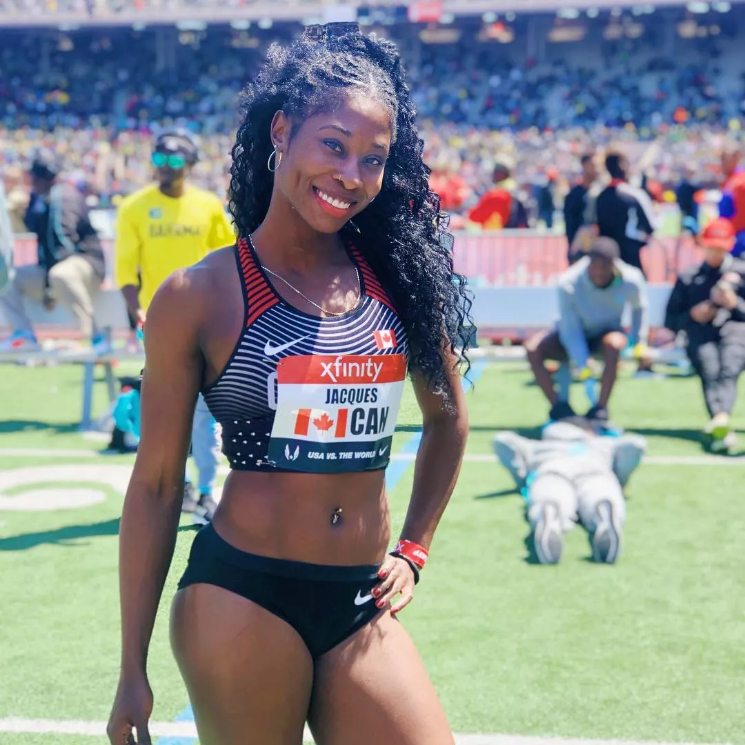 Farah Jacques - Canadian Sprinter 🇨🇦