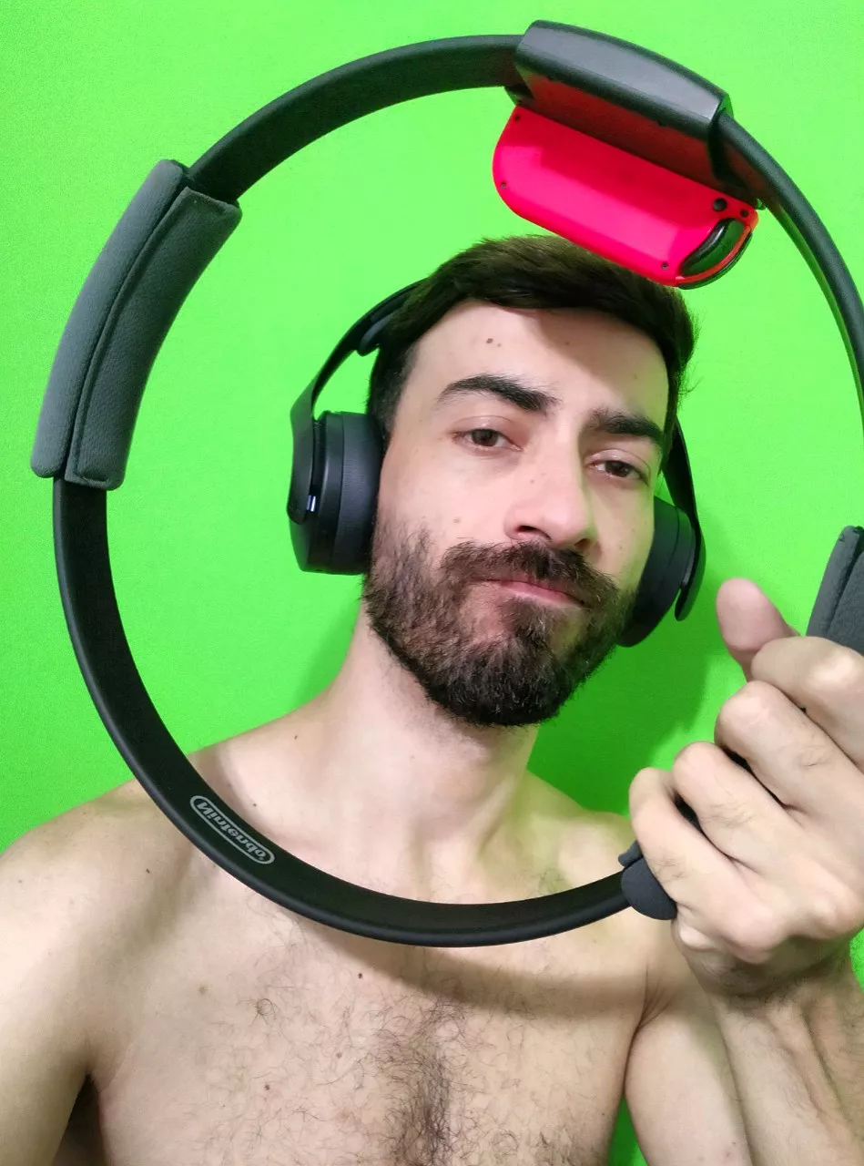 Feeling a bit sick, but managed to get back to Ring Fit Adventure