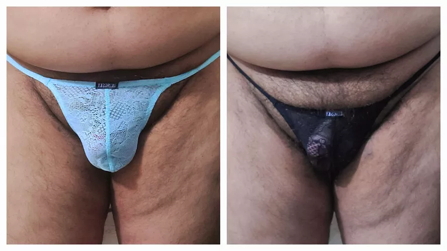 First time wearing panties into work, which one?