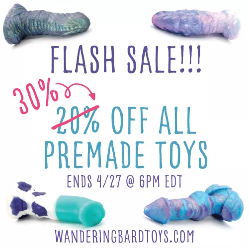 Flash Sale @ The Wandering Bard