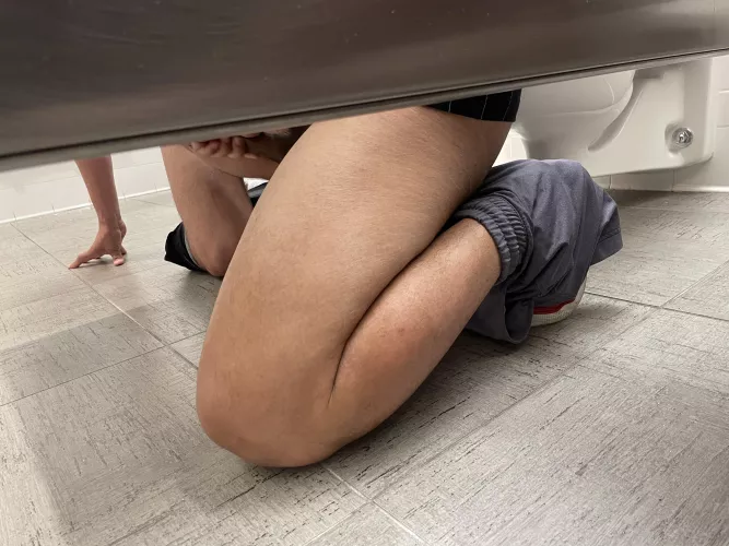 Found some action at the mall