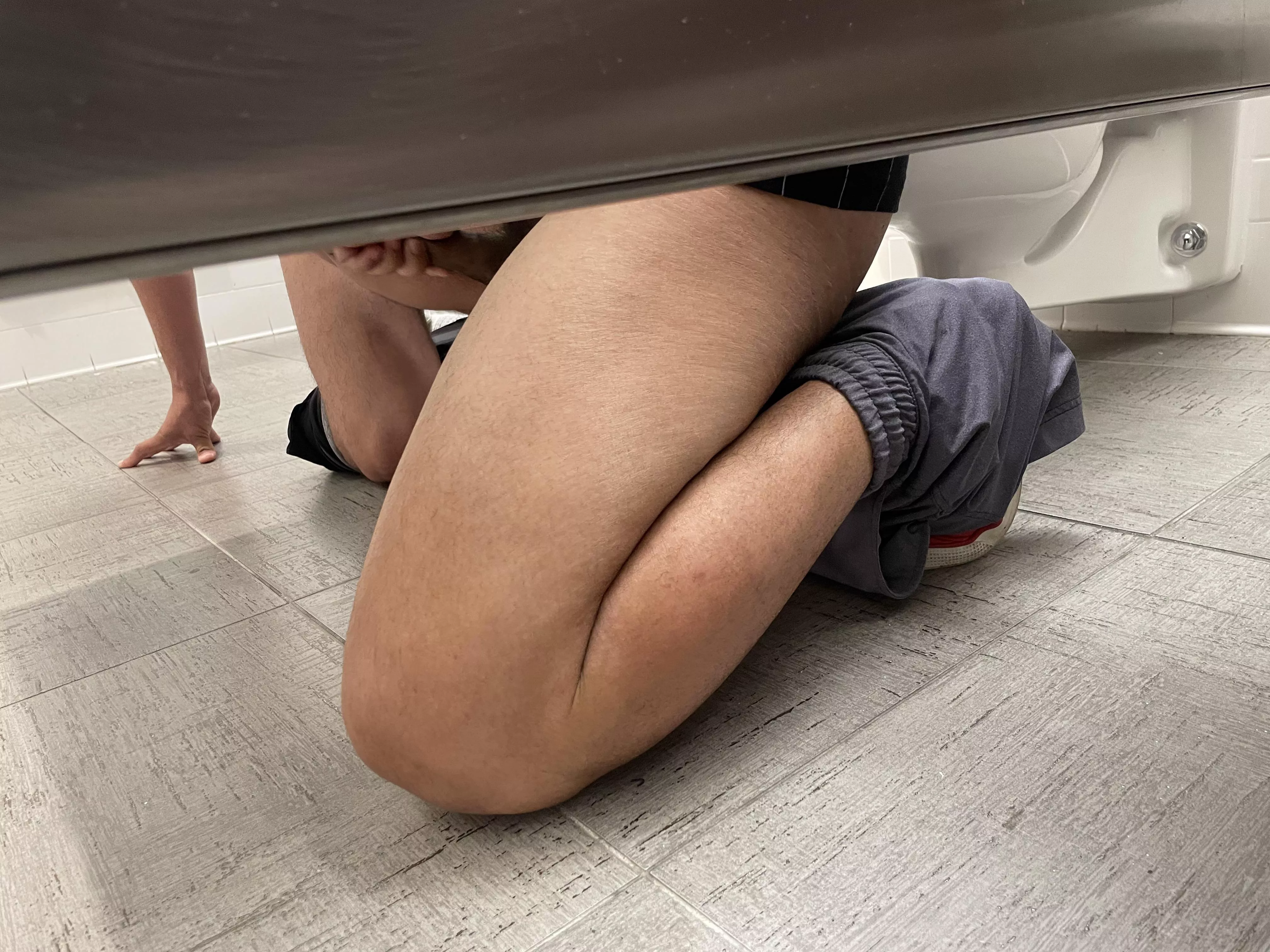 Found some action at the mall