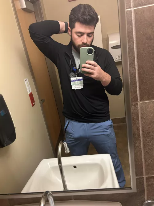 Hard to hide it when I get turned on at work