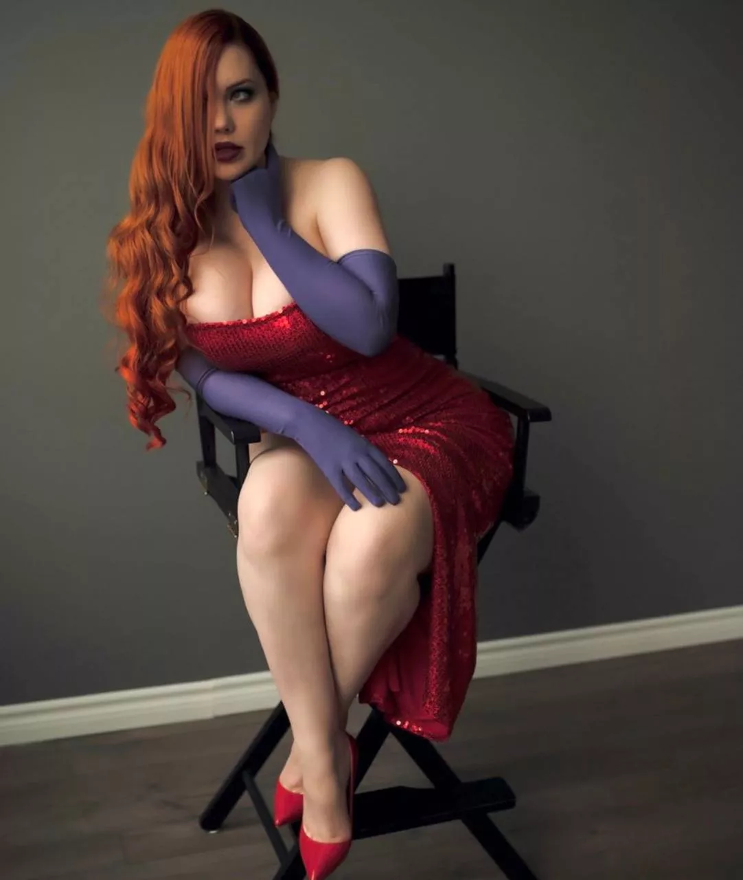 I dressed up as Jessica Rabbit, - how do you rate
