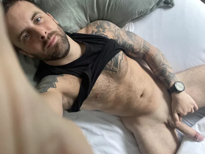 I love waking up hard as fuck