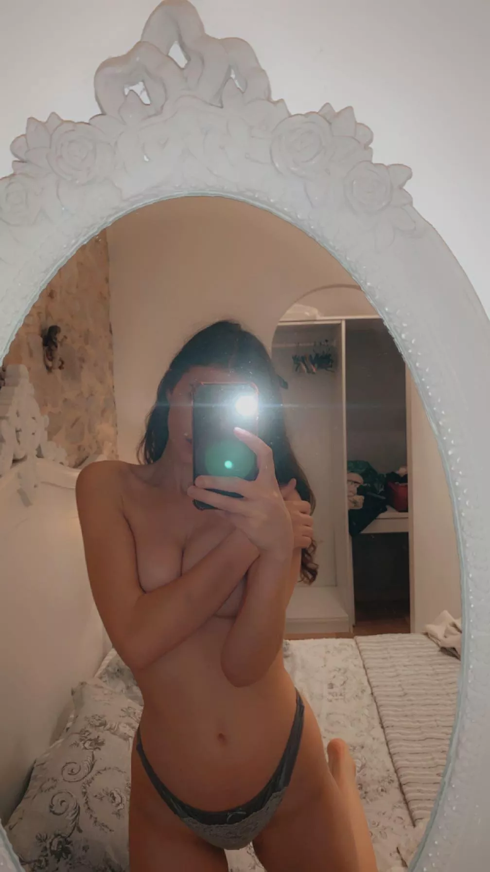 I think this thong suits me, do you?