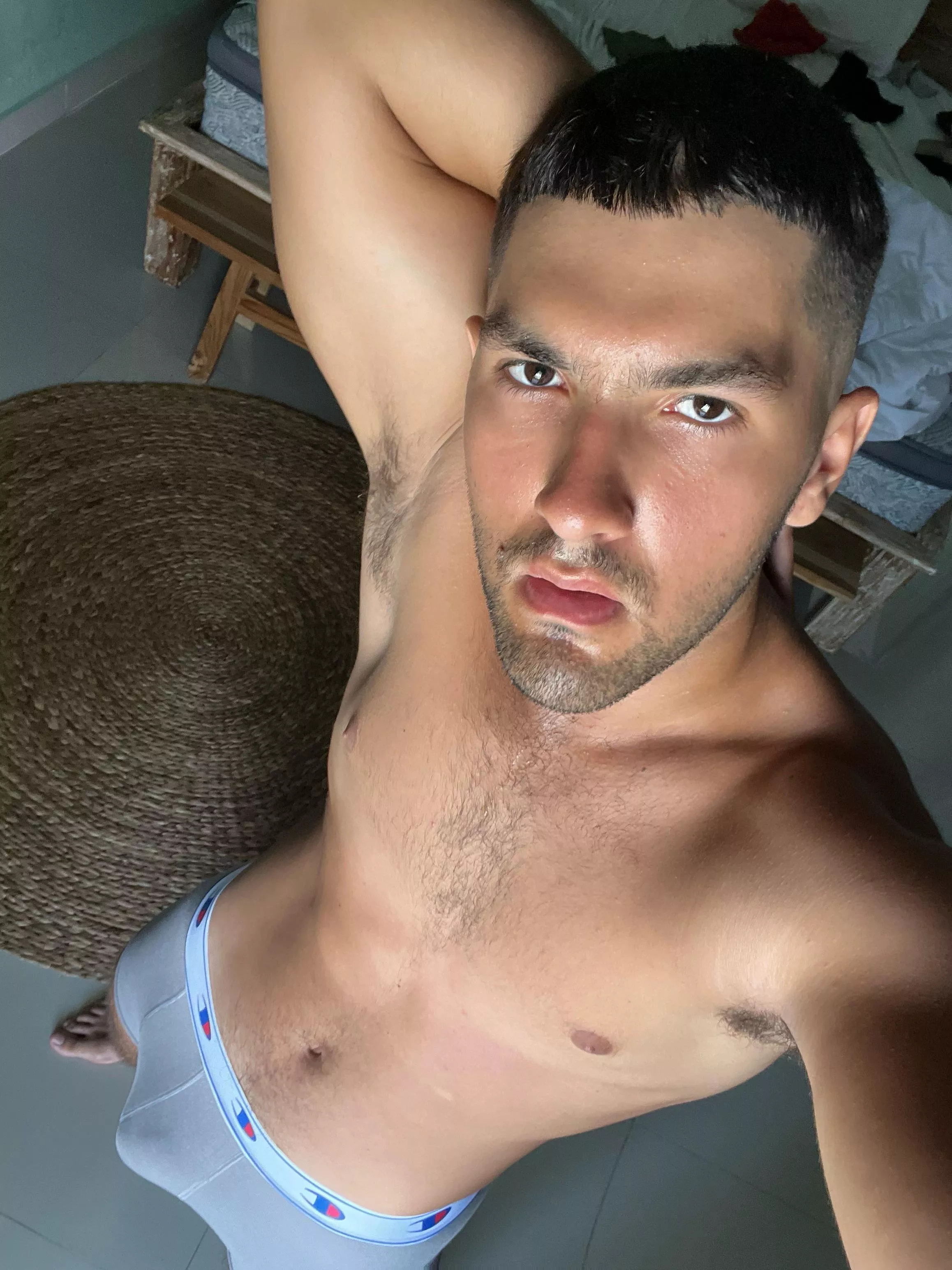 Inhale the masculine scent of my armpits one time and you’re addicted for life