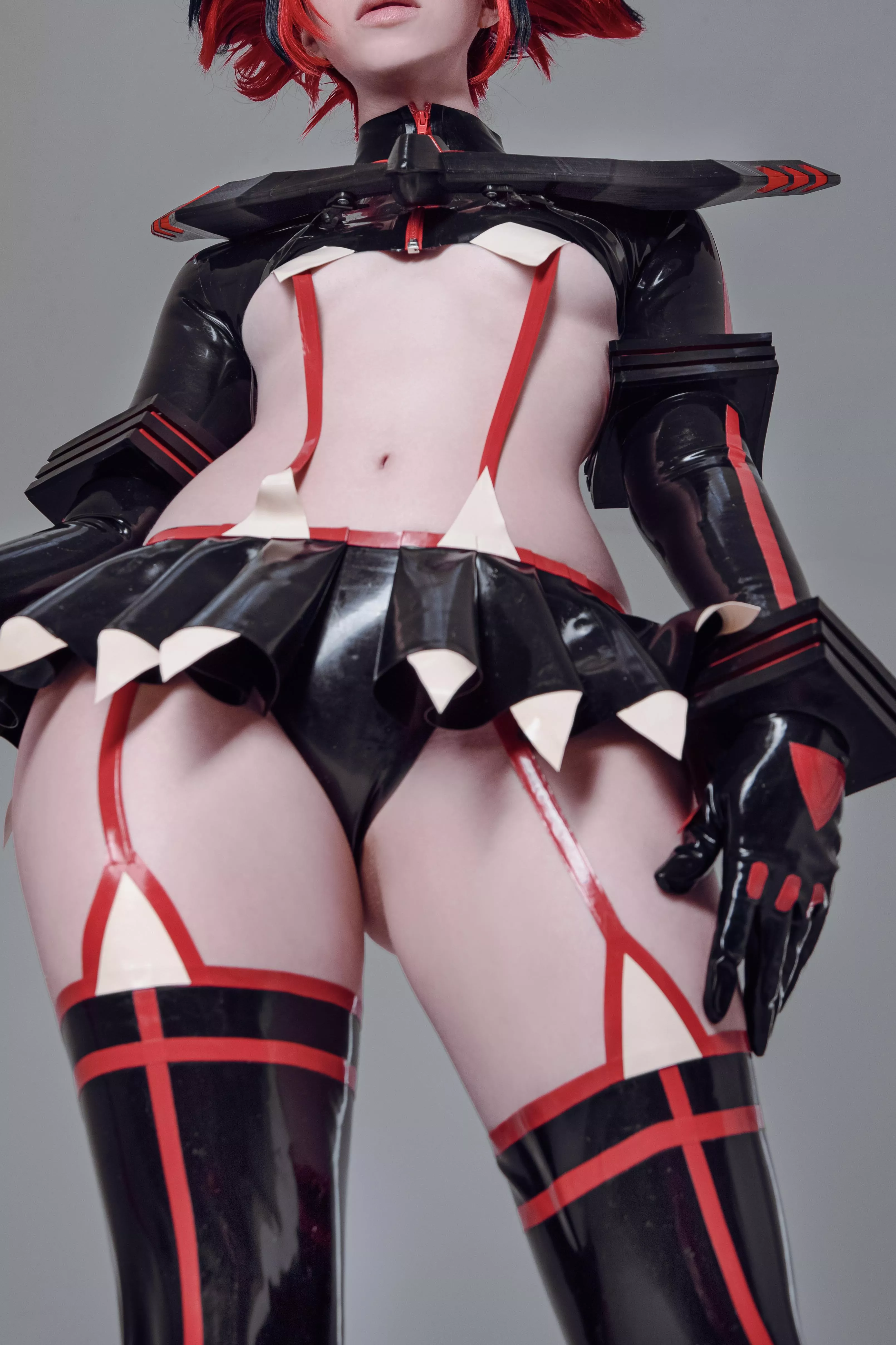 Latex cosplay Ryuko Matoi