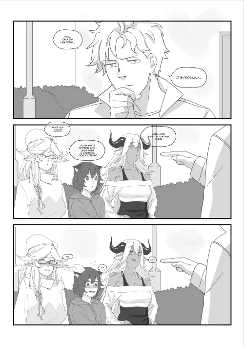 Monster girls aren't sure how to respond when sexual aggression is returned in kind and the shoe is on the other foot.