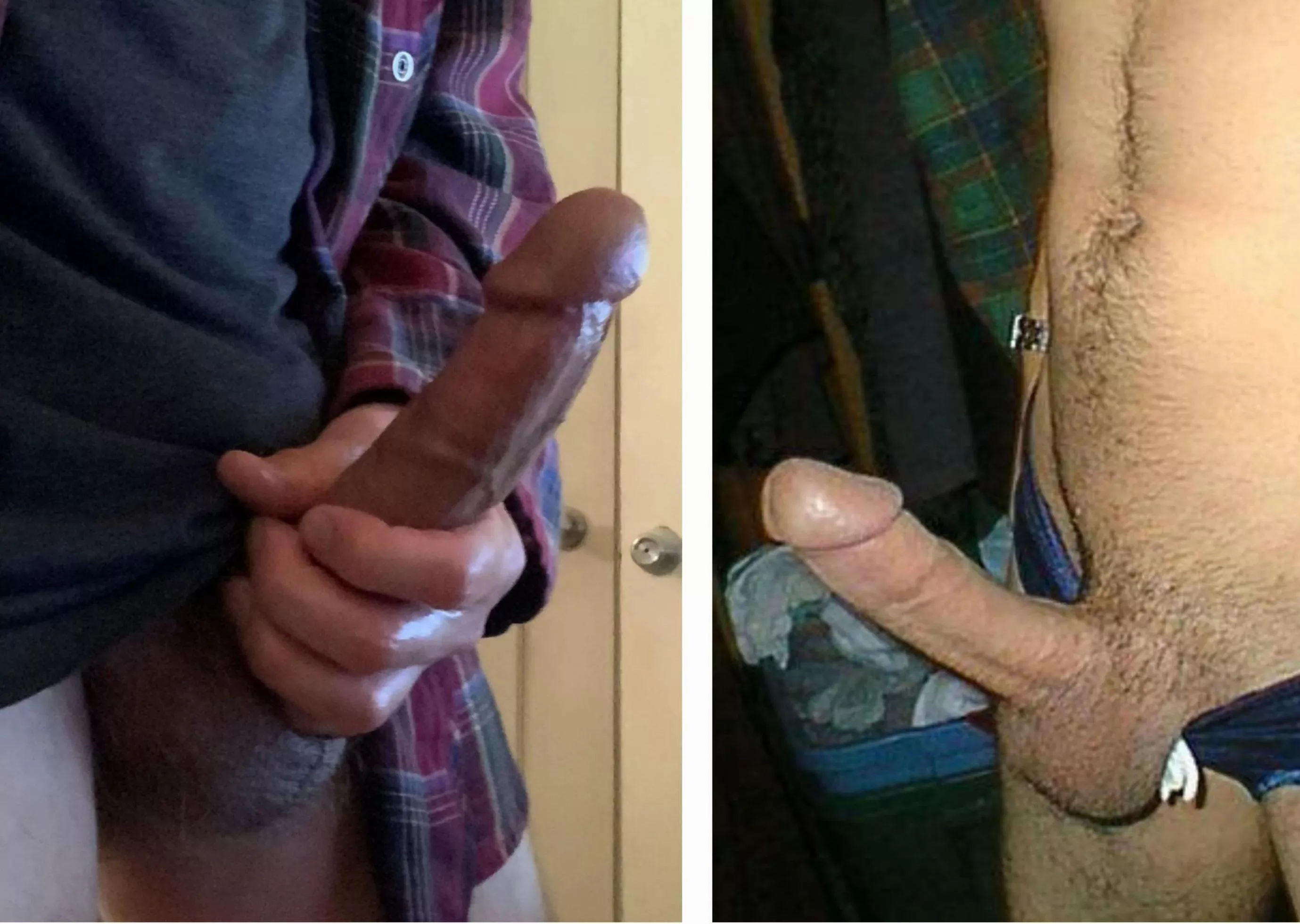 My best friend claims to have 8 inches of cock, you think he's telling the truth? Vs my size