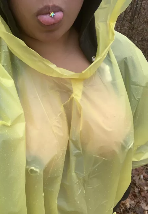 Playing in the rain ☔️