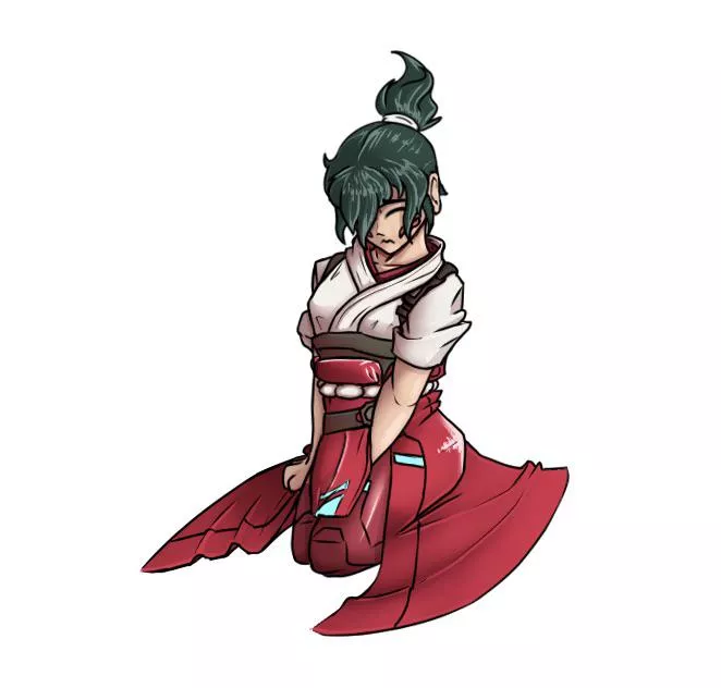 Quick Kiriko piece. Full NSFW version in the works…