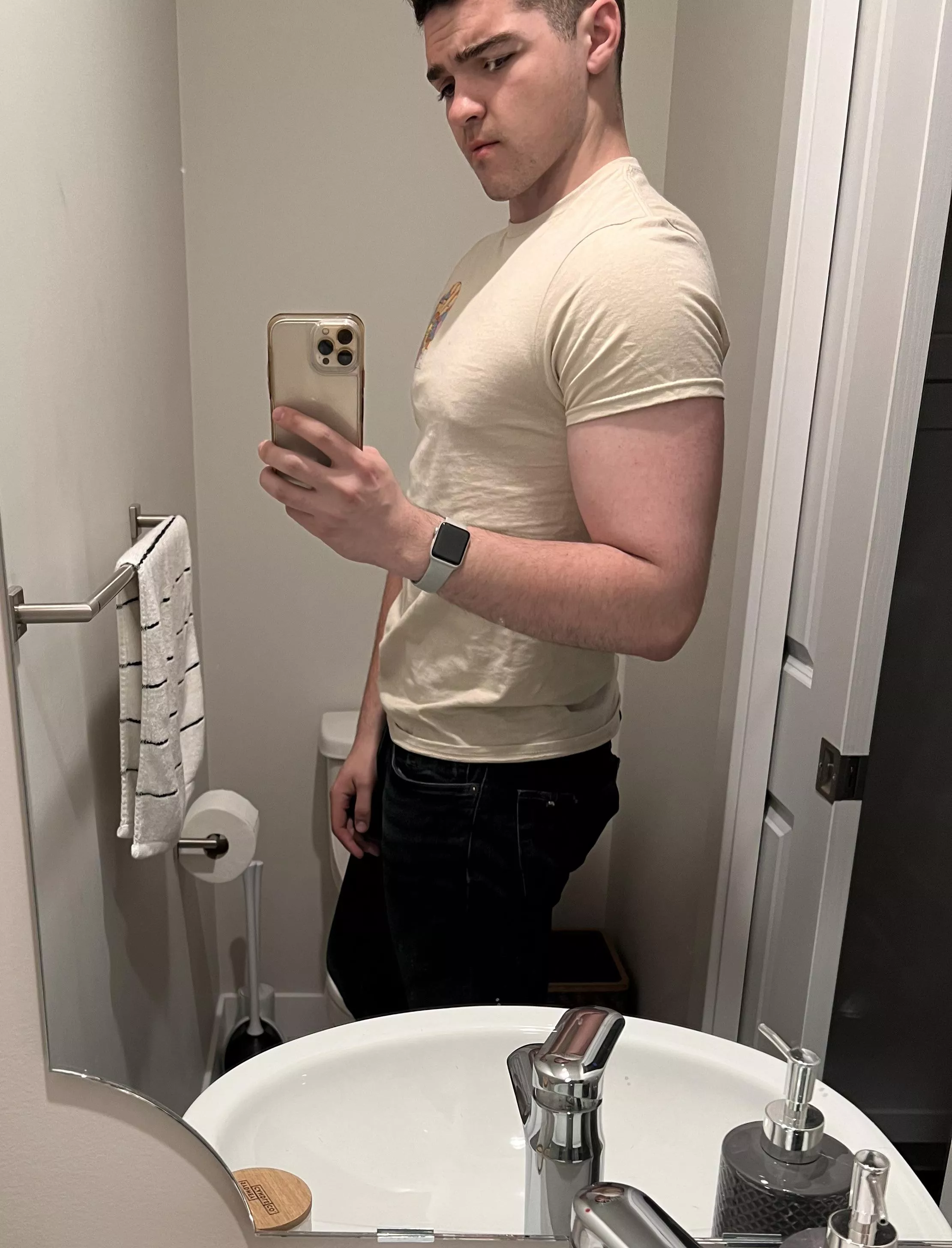 Really feeling the pump after the gym today