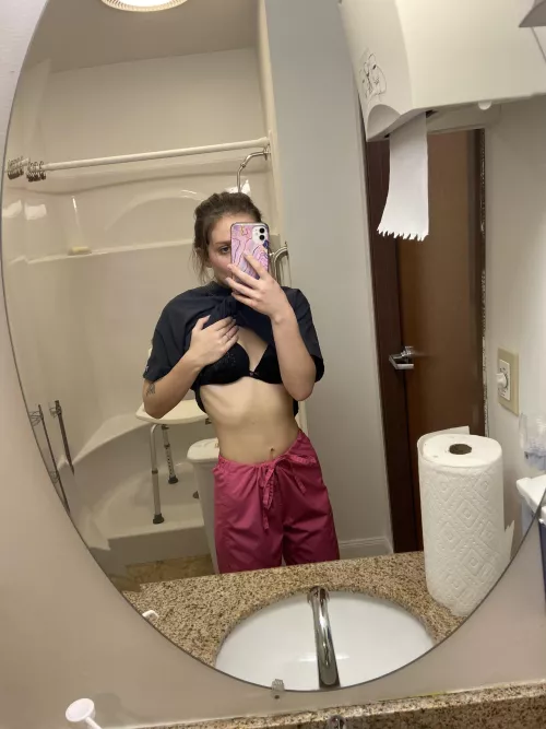 The only nurse here that actually fucks patients