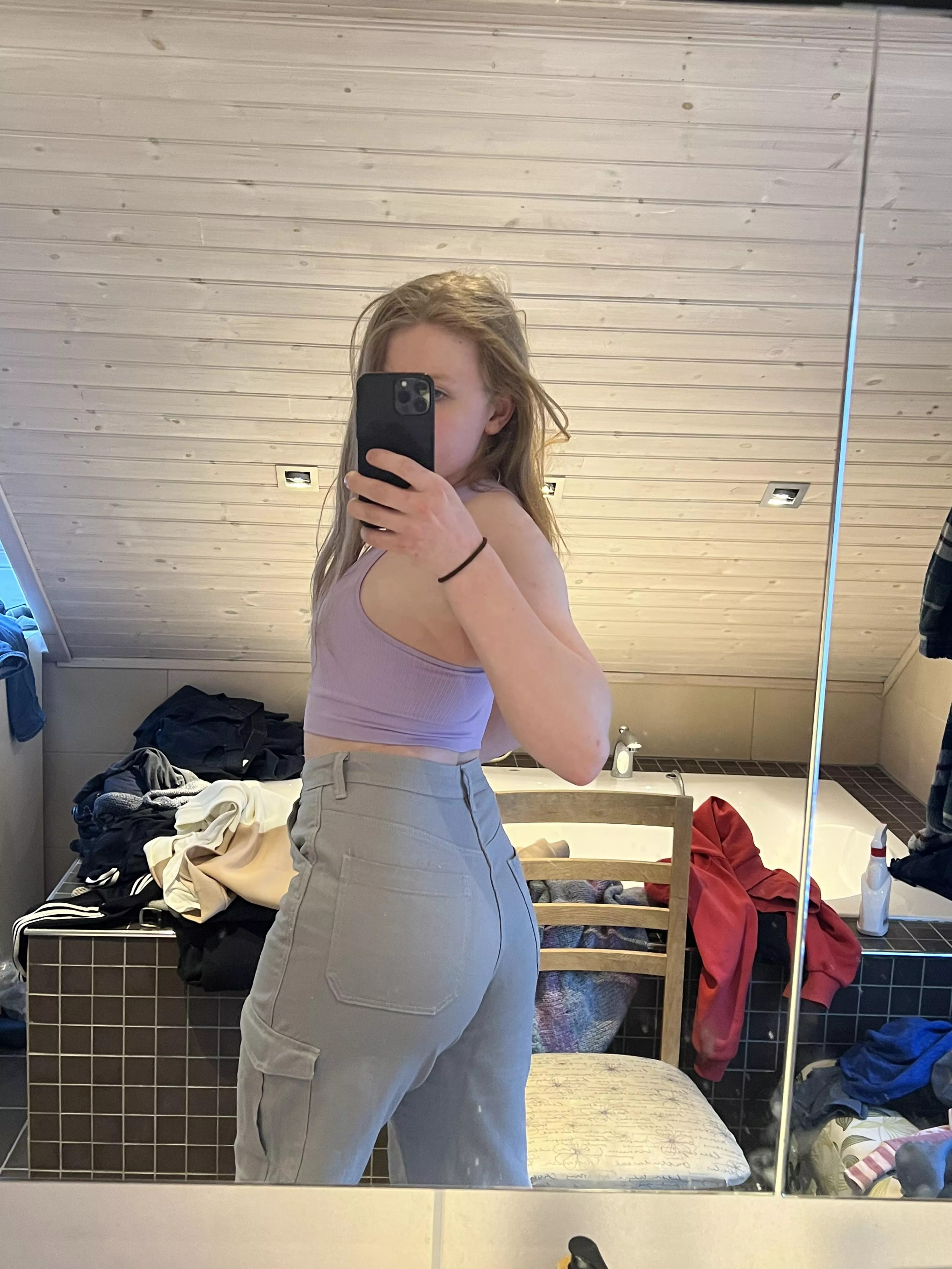 These new pants fit so well