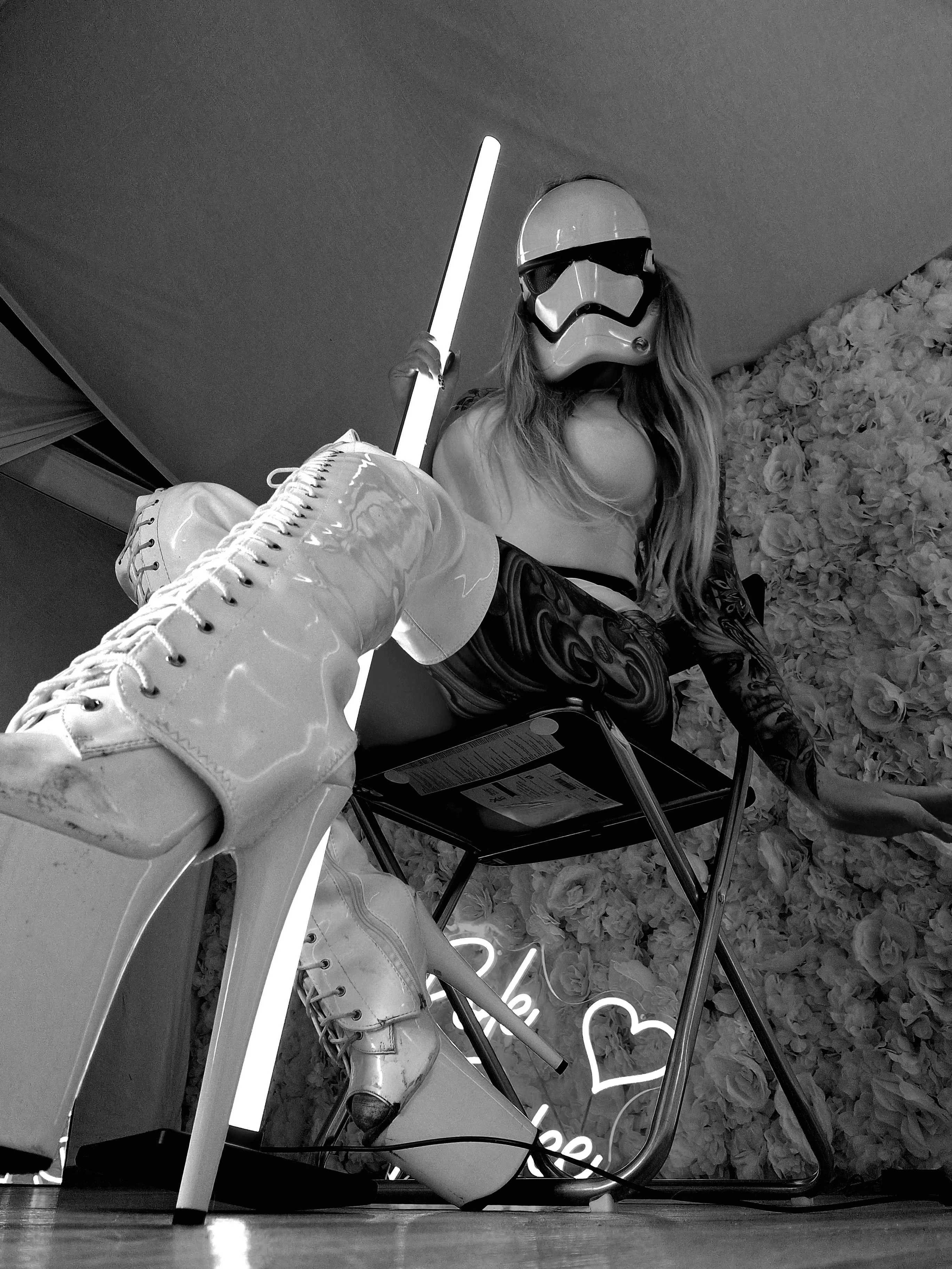 Thigh high view for my starwars fans