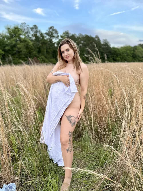 Want to see me without the sheet? ;)