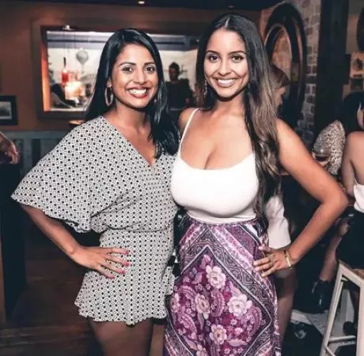 “Wow your mom looks so young!” “Ummm no we’re sisters..”