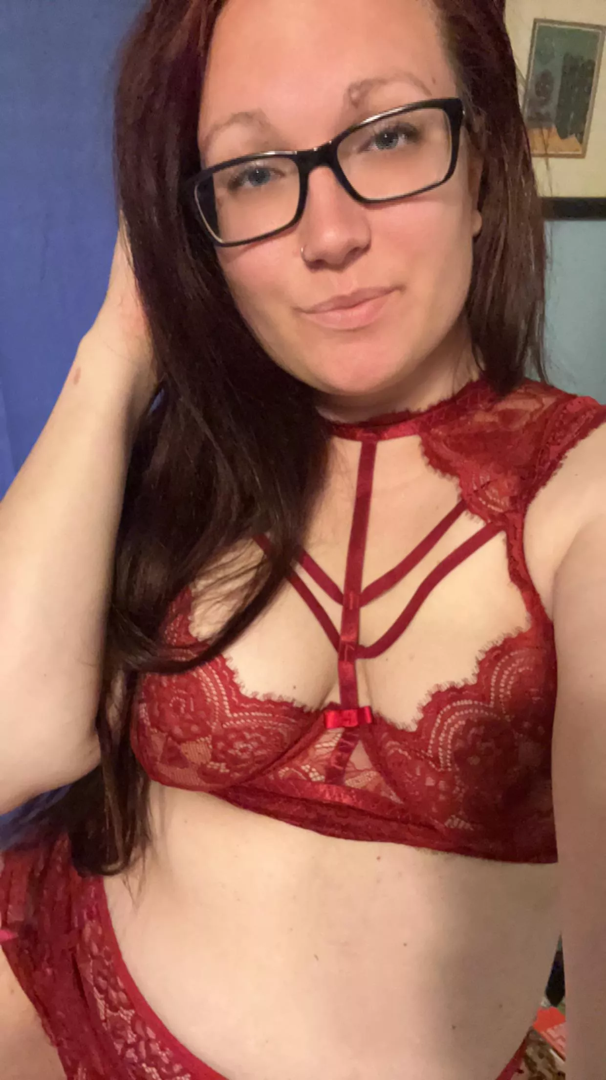 You can take everything but my glasses off