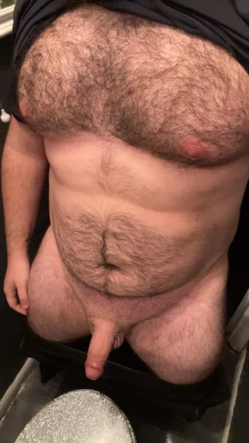 You getting on your knees or bending over?