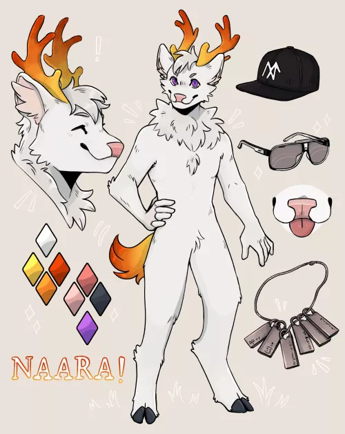 After years of going without a ref sheet, I finally got one ^^ (u/jakdaws)