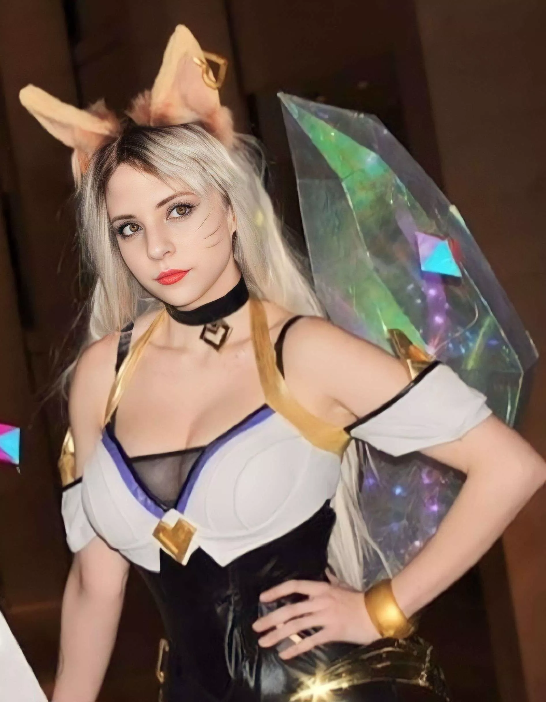 Ahri Kda Cosplay by marelywaffle