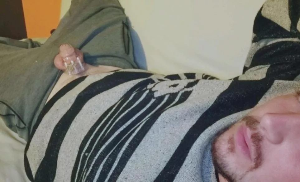 Caged while wifey is out