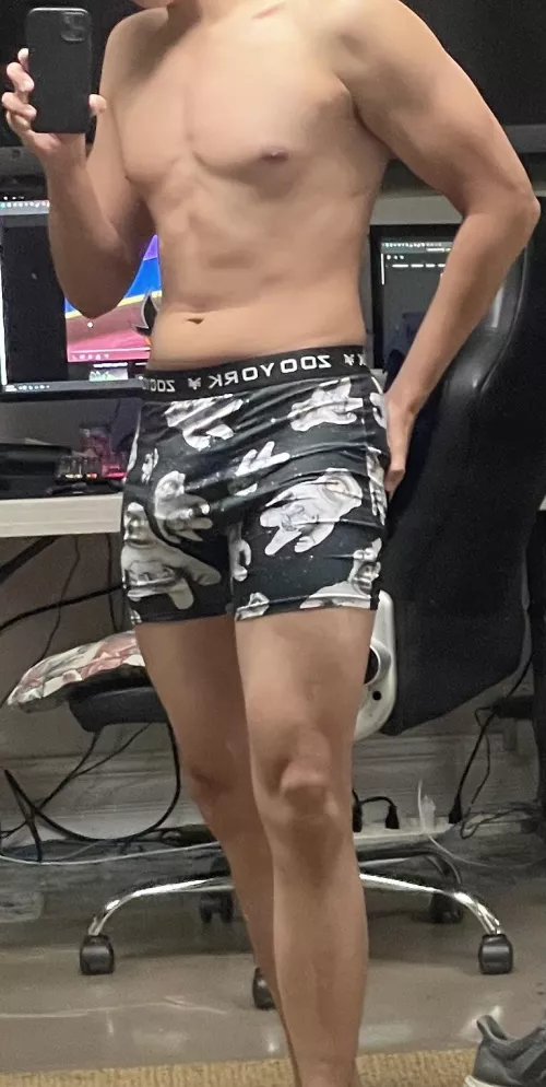 Do you like my boxers 🐱