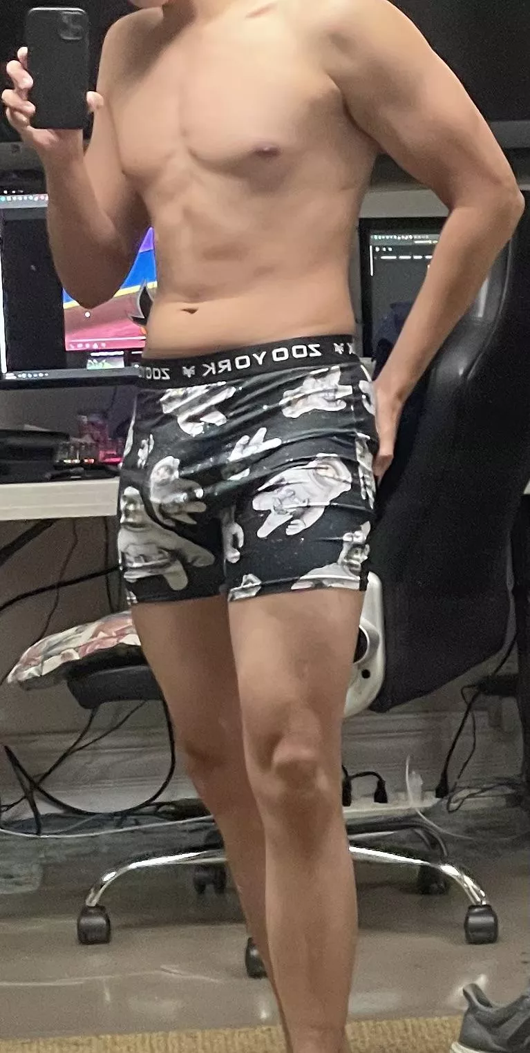 Do you like my boxers 🐱