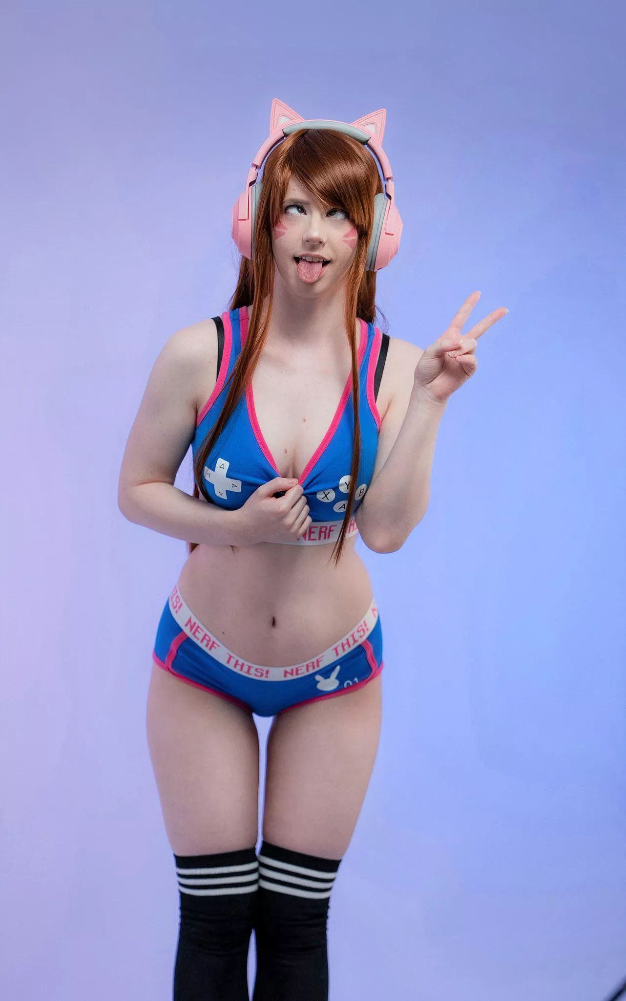 DVa (Overwatch) by Ellie Rae