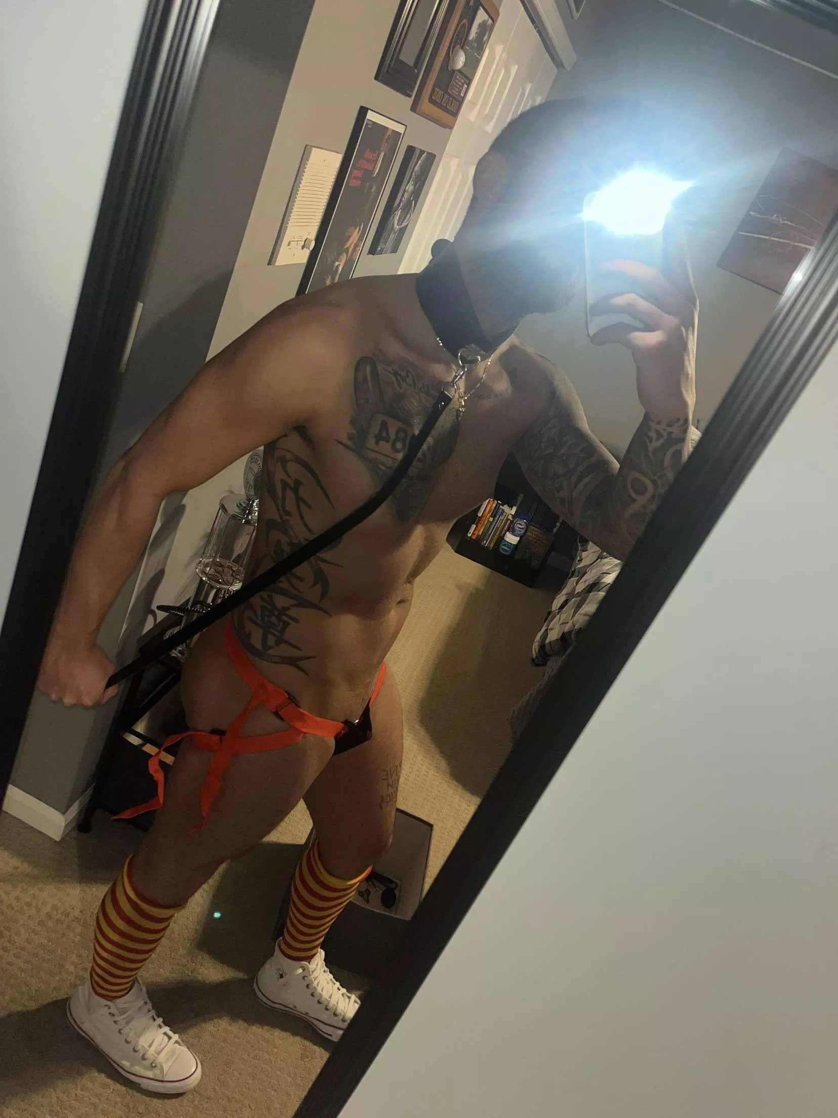 Finding old things when you clean your closet