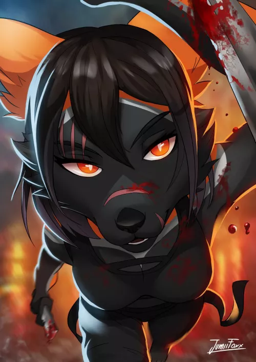 Fox Commission 🦊 (for more art by me I’m @JumiiFoxx on Twitter)