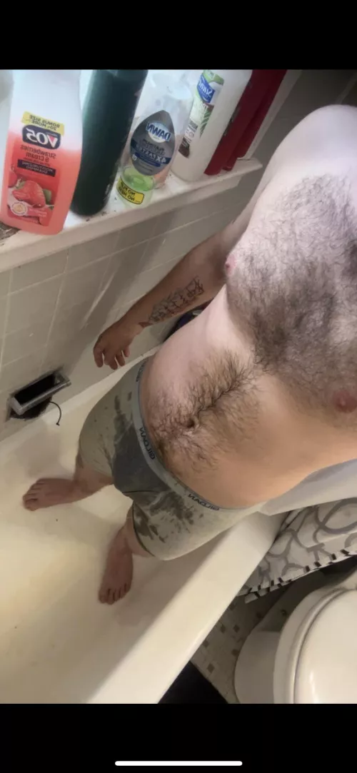 Had a little accident this morning 🙈