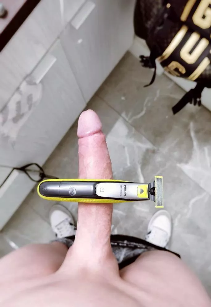 I already know I’m bigger, but you can try