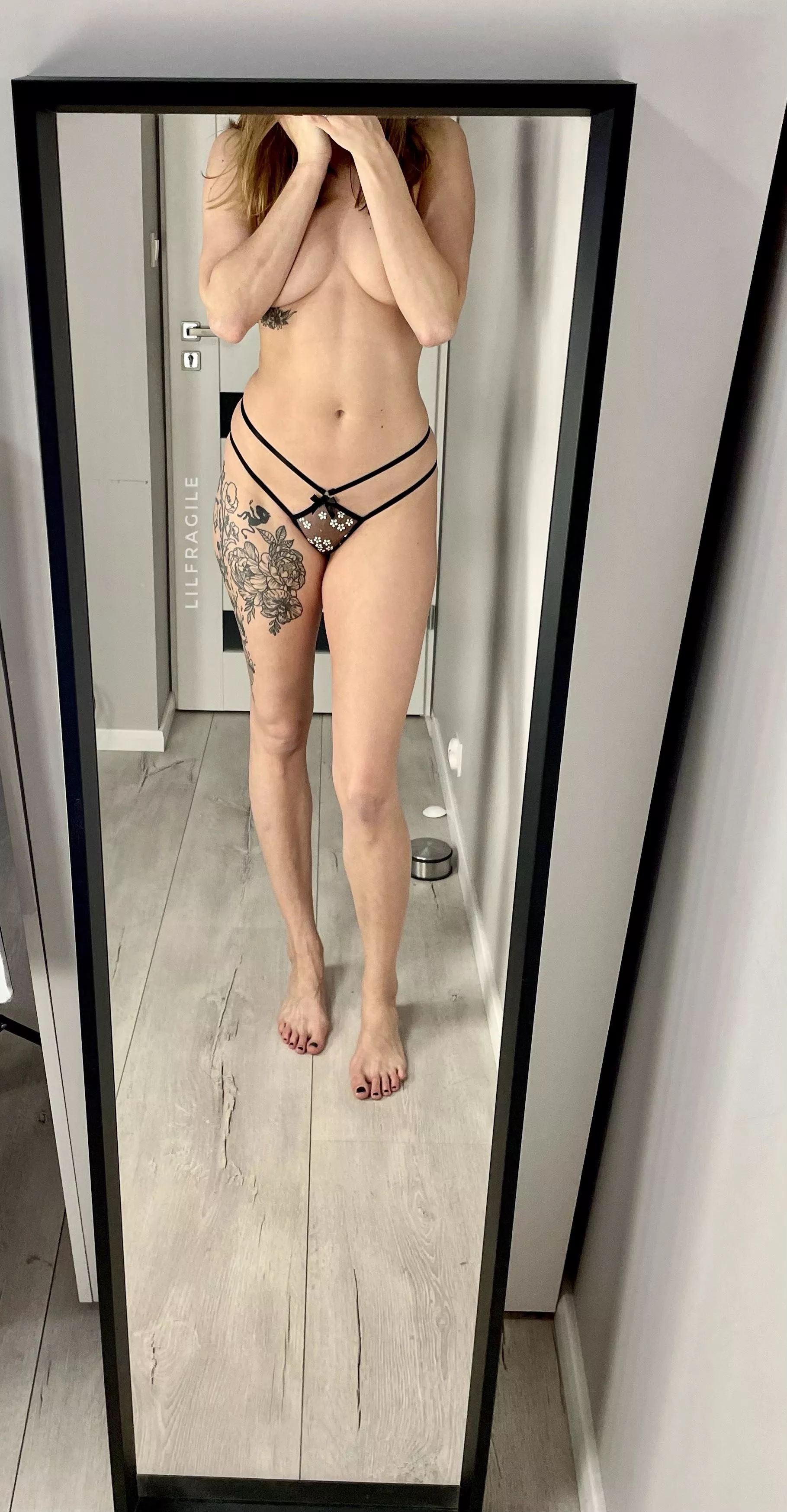 I just love being topless