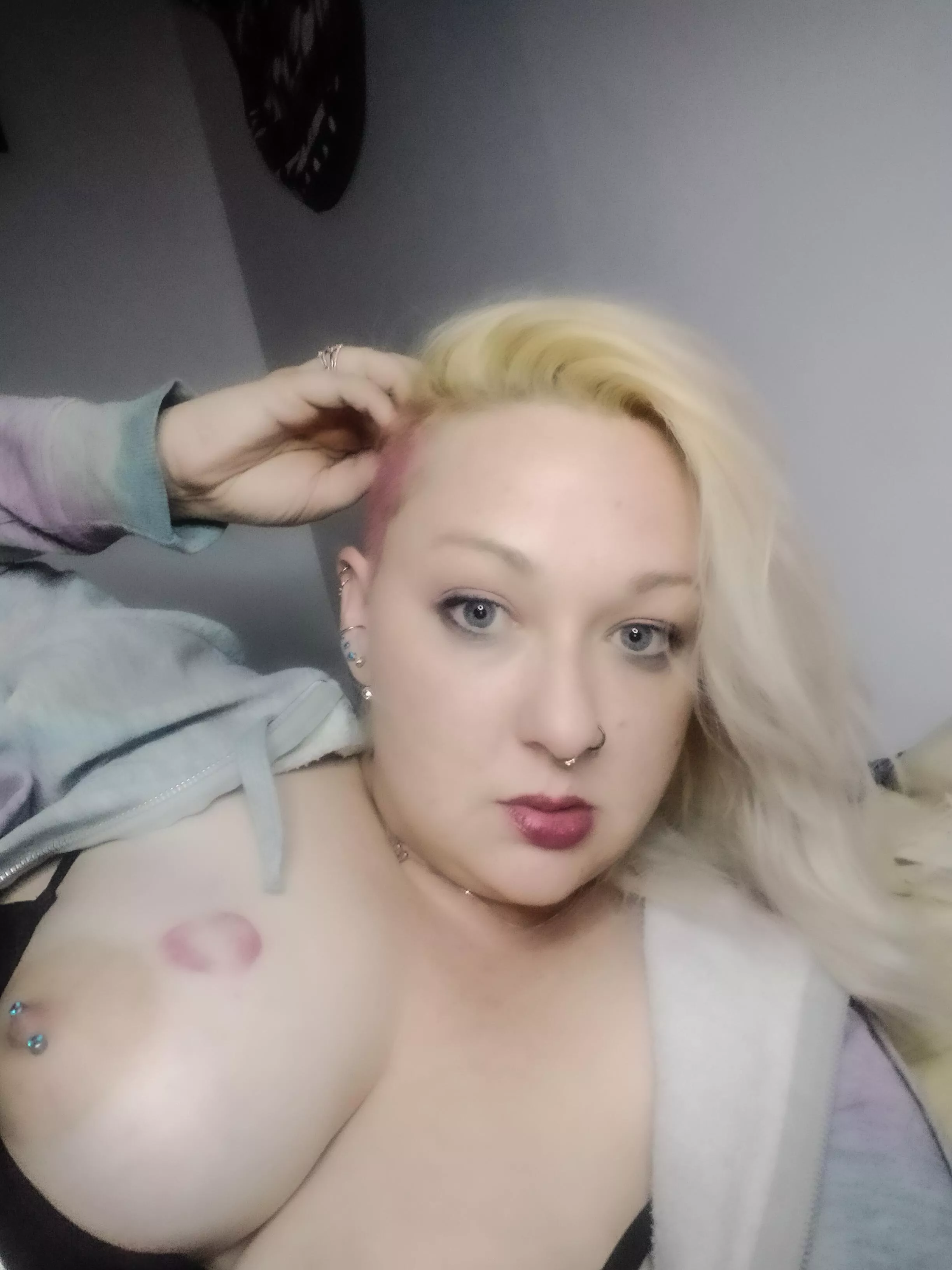 I left a kiss on it for you.