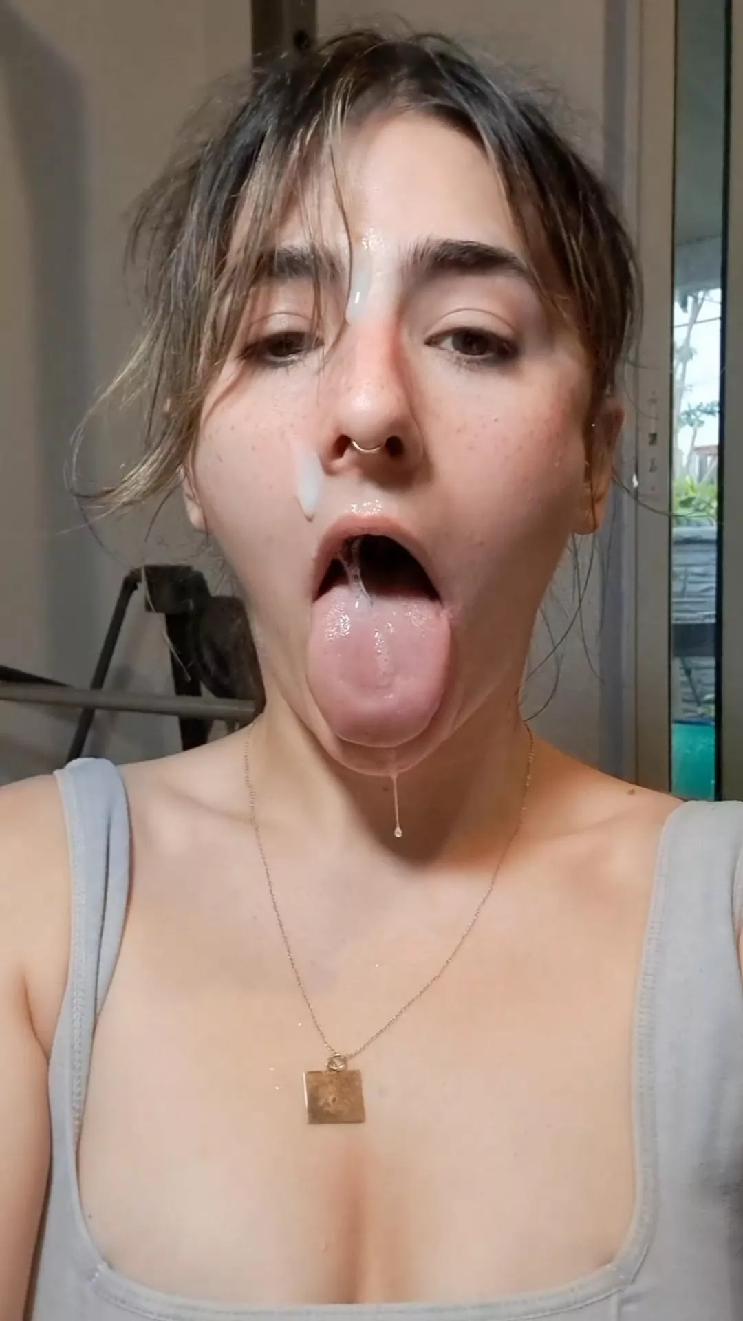 I Love A Thick Load Dripping Down My Face
